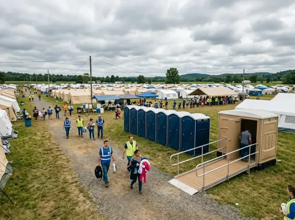 disaster-relief-camp-restrooms-010 — frequently asked questions, Dumpster & Portable Bathrooms Rental in Meyers, CA
